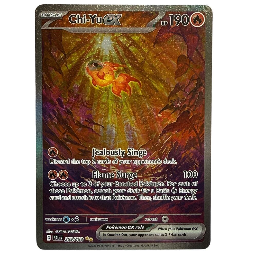 Pokémon Chi-Yu ex 259/193 Paldea Evolved 2023 Special Illustration Rare NM-MT